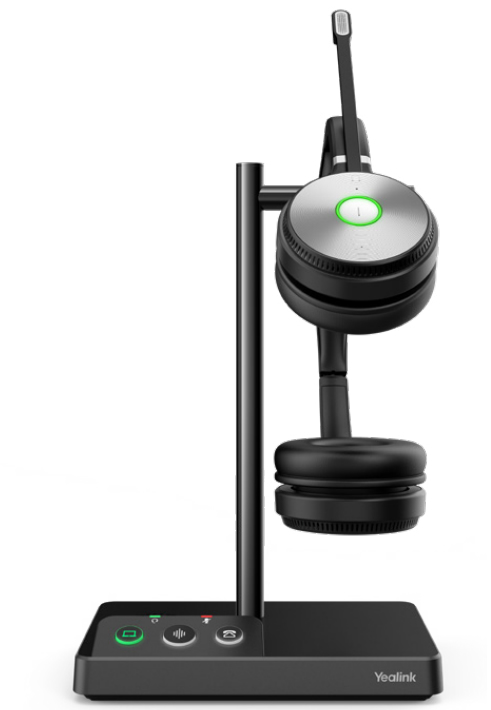 Yelaink WH62 cuffia cordless dect stereo Teams Yelaink WH62 cuffia cordless dect stereo Teams